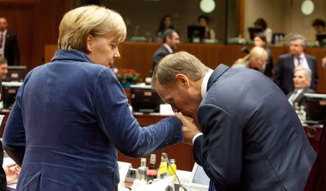Merkel tusk fot. ec.europa.eu, Credit © European Union